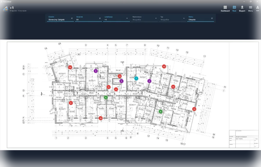 Floor plan visualization
